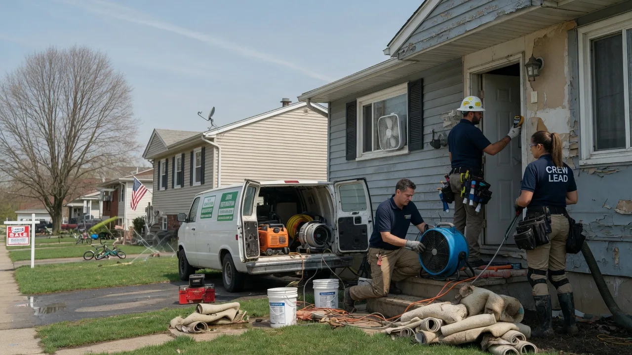 Flood Cleanup in Costa Mesa, CA near me